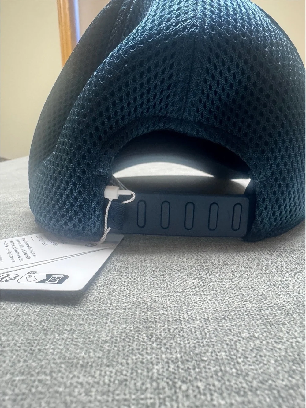 Lululemon Trucker Hat L/XL Navy Blue Mesh Snapback NWT Adjustable Cap
